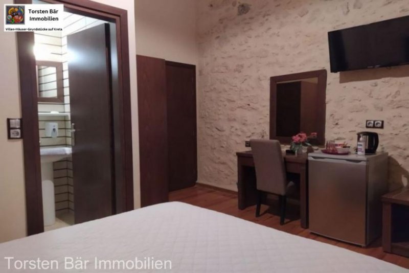 Rethymno Kreta, Rethymno Hotel im Herzen der Altstadt von Rethymno 10 Zimmer Gewerbe kaufen